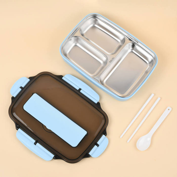 Stainless Steel Divided Bento Box 34 oz