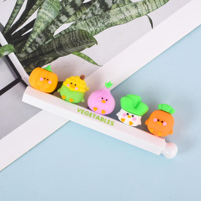 Cute Vegetables Ornament Gel Pen
