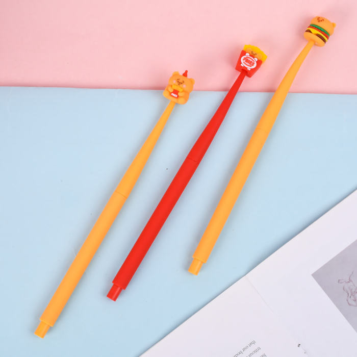 Bear Fast Food Gel Pen