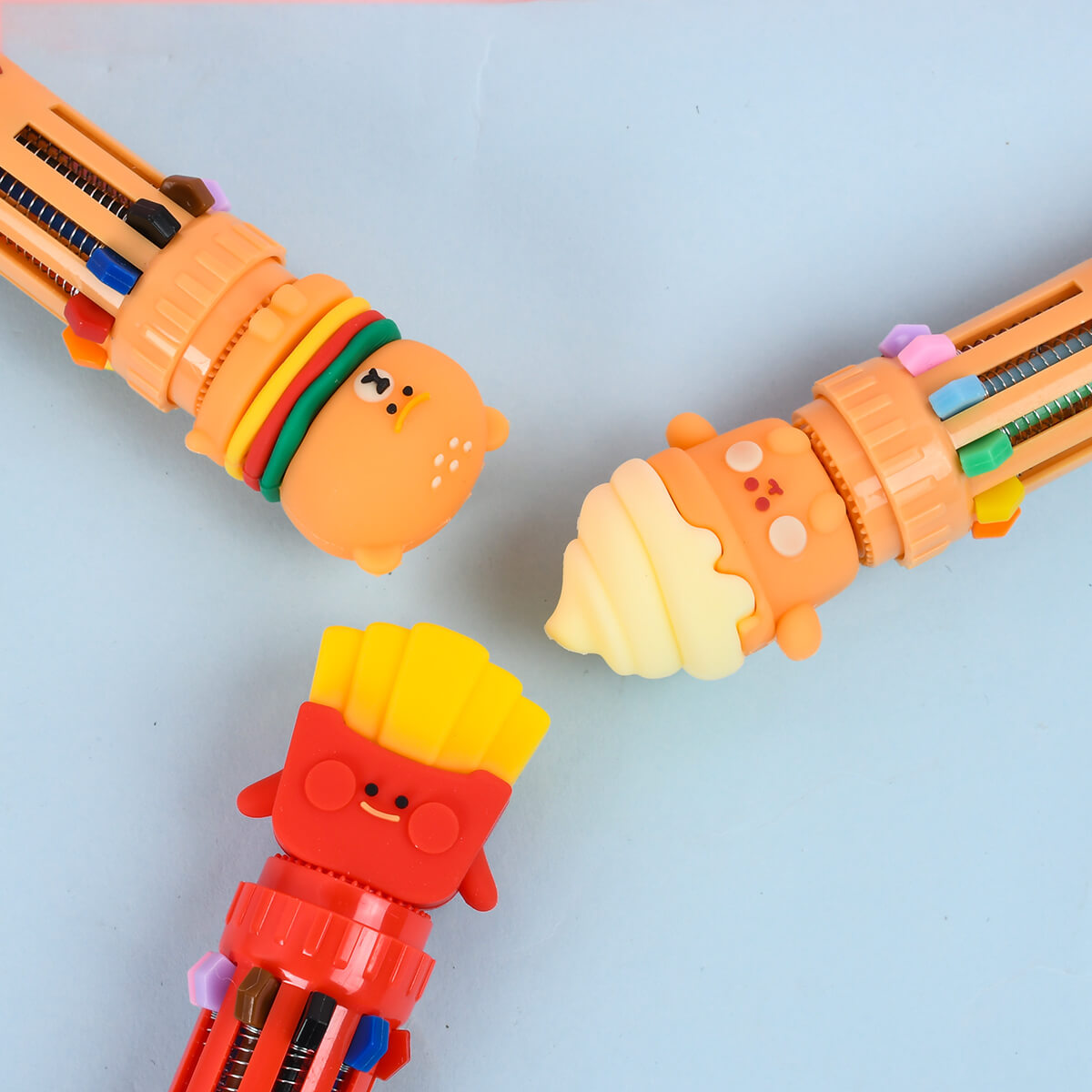 Fast Food Ballpoint Pen-10 Color - Image 6