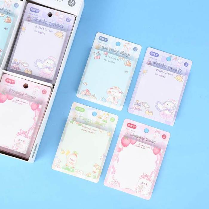 Cute Animal Sticky Notes