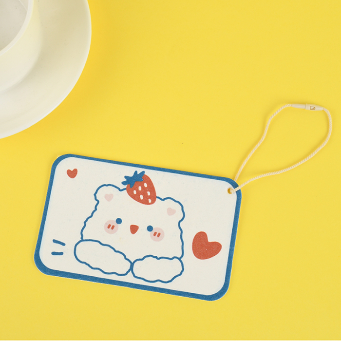 Strawberry Bear Dishwashing Sponge