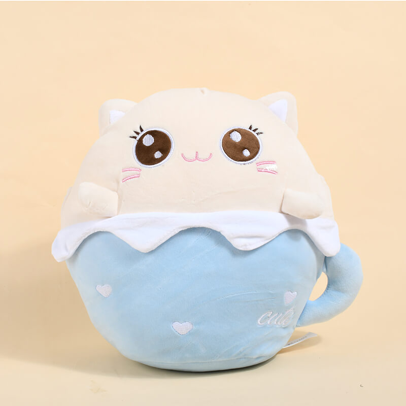 Winter Cup Cat Hand Warmer Hug Pillow 11 Inches - Image 7