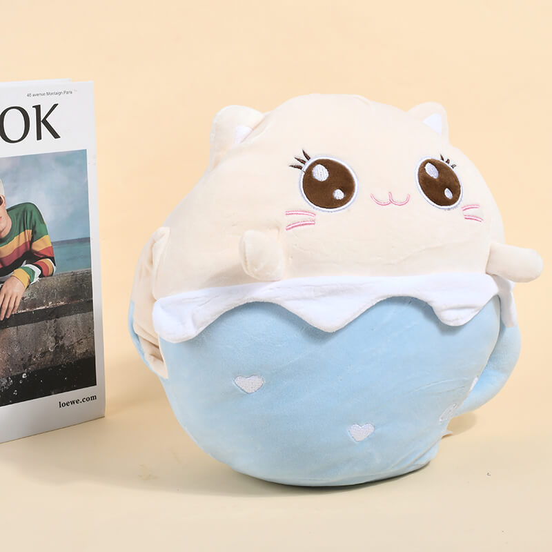 Winter Cup Cat Hand Warmer Hug Pillow 11 Inches - Image 6