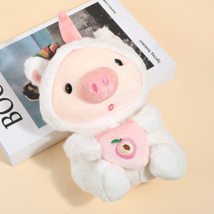 Unicorn Piggy Stuffed Toy 8.7"