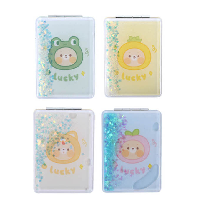 Puppy Confetti Compact Mirror