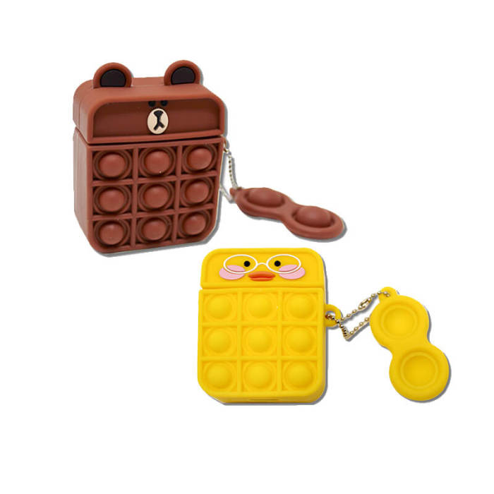 Animal Pop it AirPod 1/2 Case