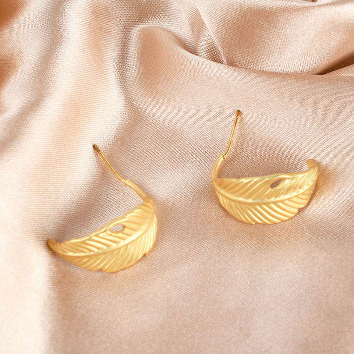 Vintage Leaf Earrings