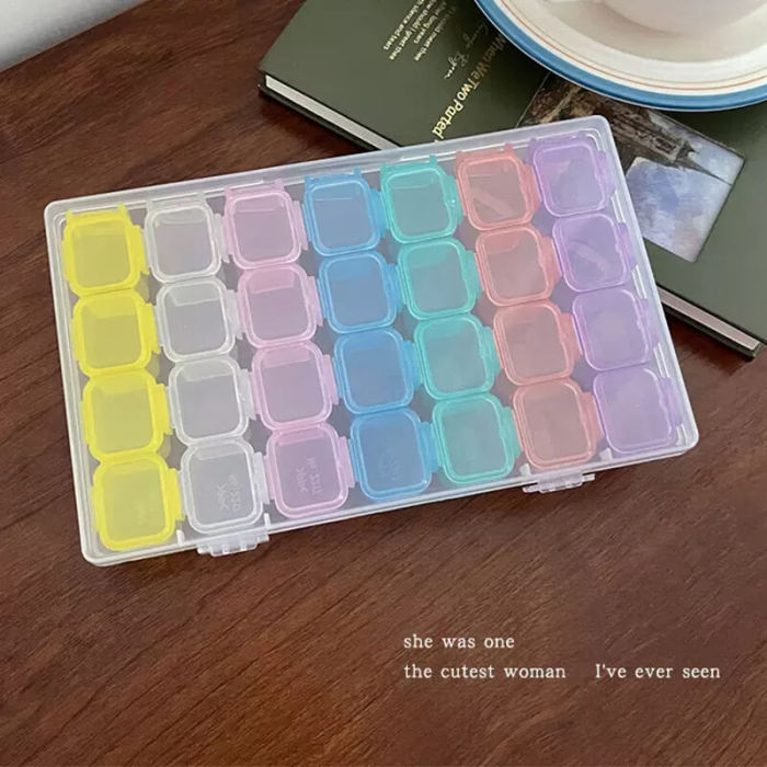 Jewelry Storage Box-Rainbow