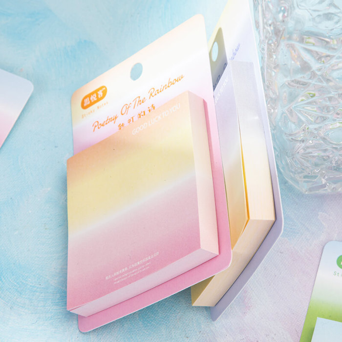 Rainbow Sticky Note