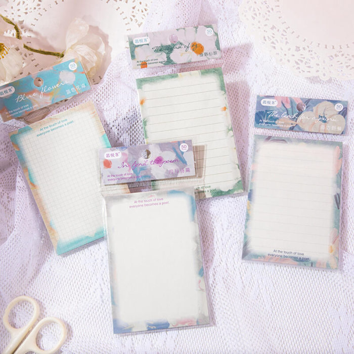 Floral Sea Sticky Note