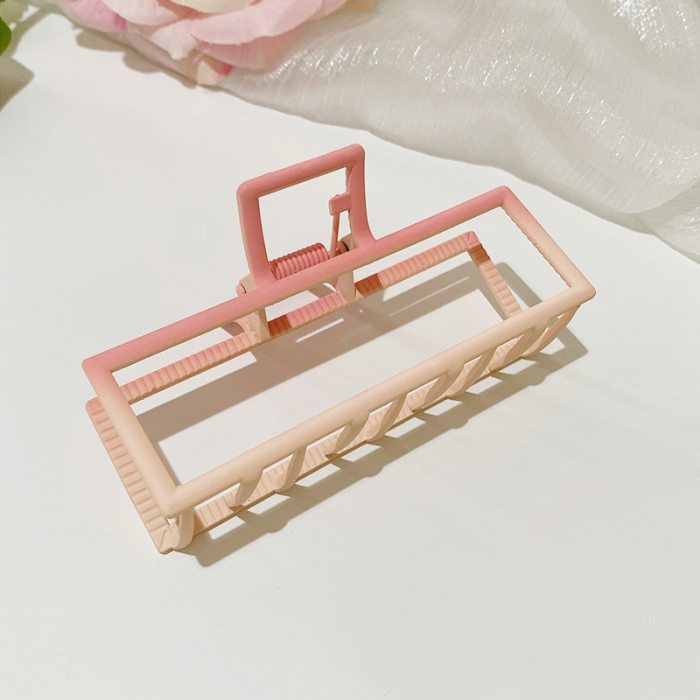Gradient Rectangular Hair Claw Clip-Large Size
