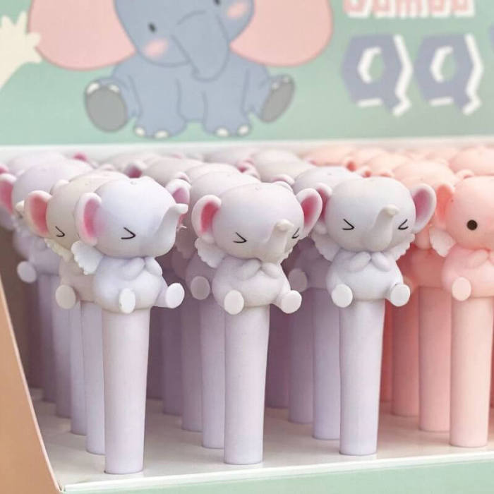 Squishy Elephant Gel Pen