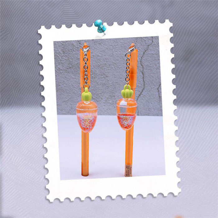 Pendant Gel Pen - Mini Carrot
