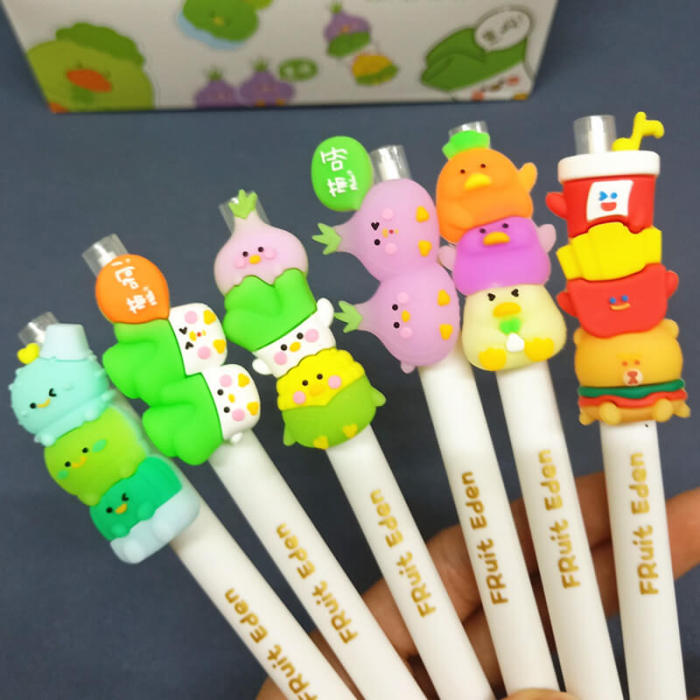 Fruit and Vegetable Gel Pen