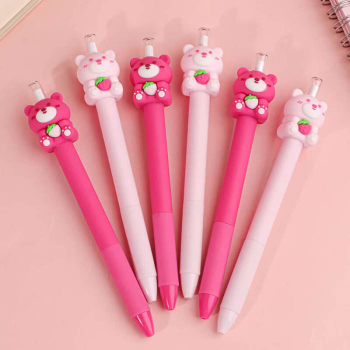 Strawberry Bear Pencil