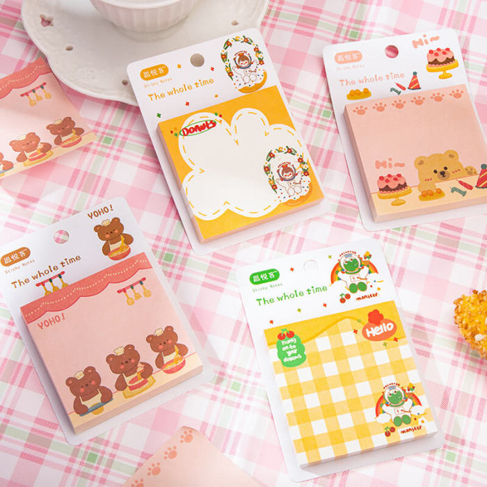 Childhood Memory Cartoon Sticky Notes