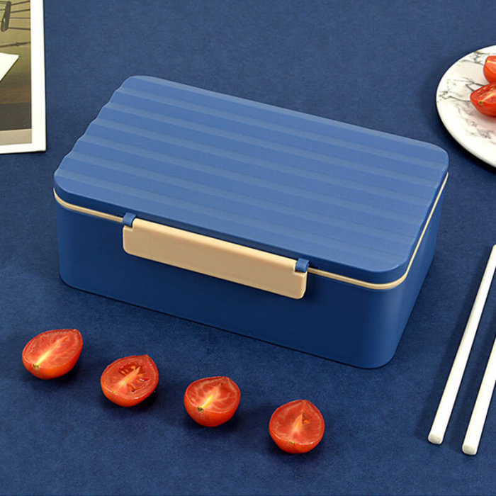 Plastic Lunch Box with Chopstick 33.8oz