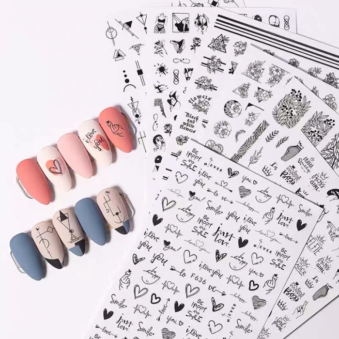 Fake Nails Sticker