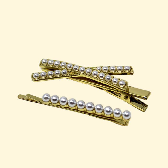 Chic Pearl Hairpin Set 2 pcs
