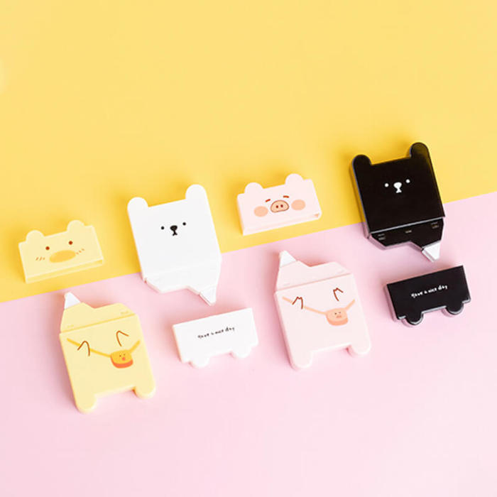 Cartoon Animal Double-Sided Tape