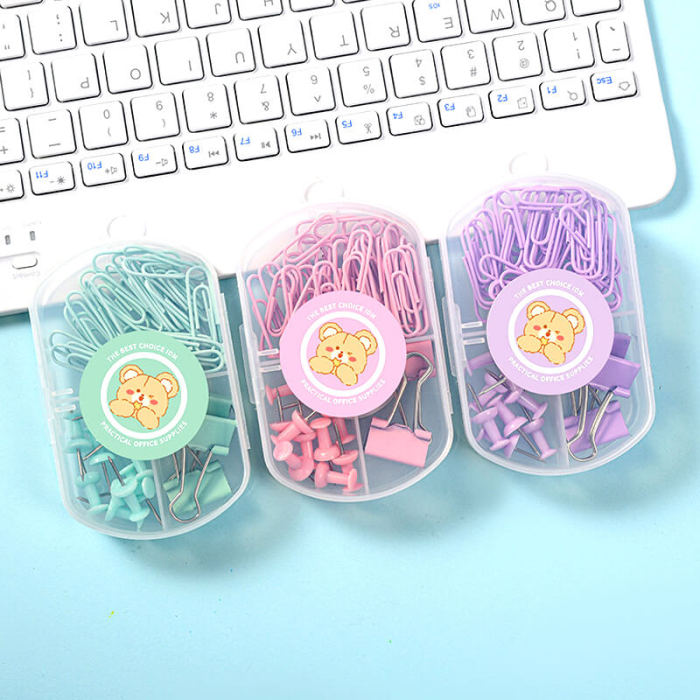 Thumb Tacks/ Binder Clip/ Paper Clip Set