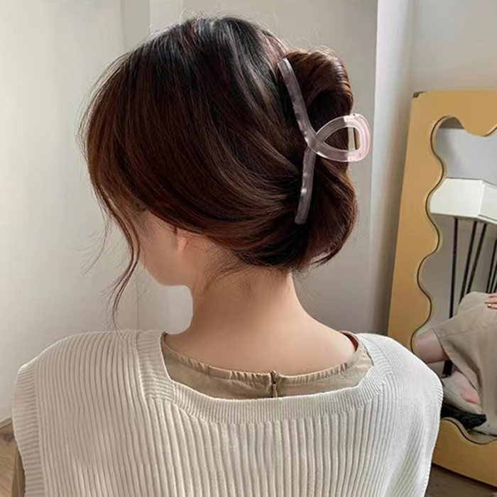 Clear Hair Claw Clip