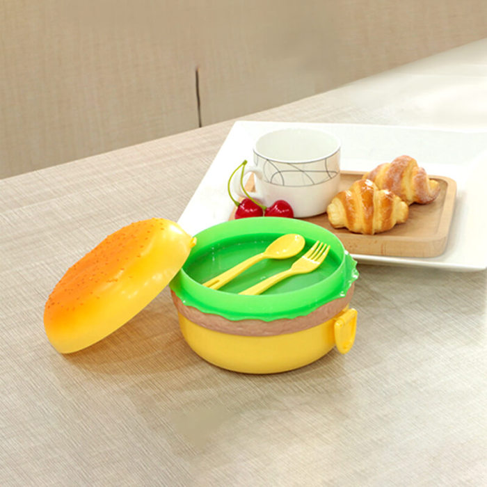 Hamburger Lunch Box 16.9oz