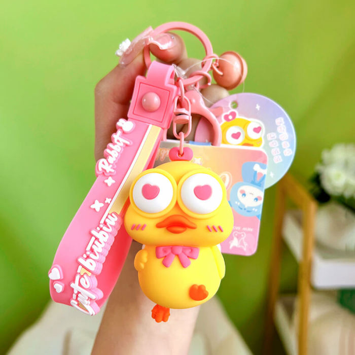 Chick Pendant Keychain