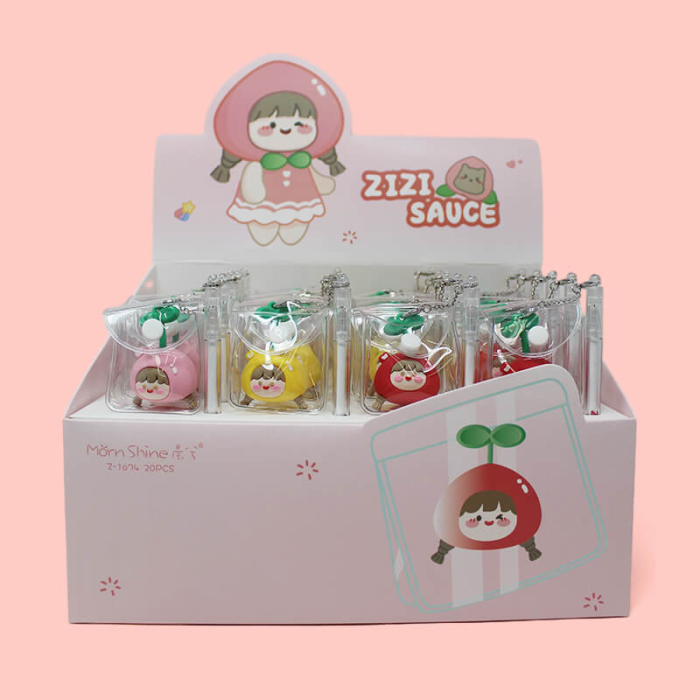 Doll Pendant Gel Pen