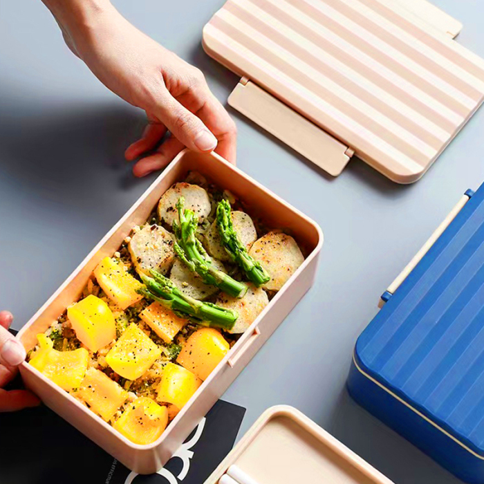 Striped Lunch Box 33.8oz