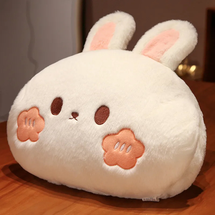 Medium Size Pink Rabbit Hug Pillow 15.8 inches