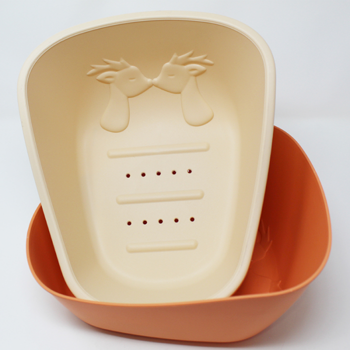 Double Layer Detachable Drain Basket