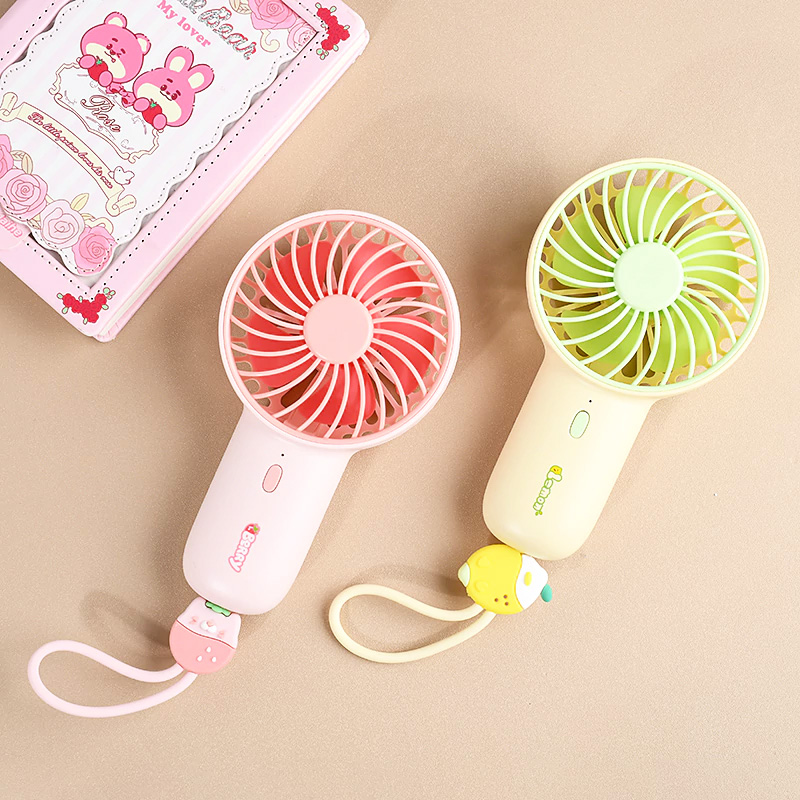 Fruit Portable Fan 3 Adjustable Wind Speed