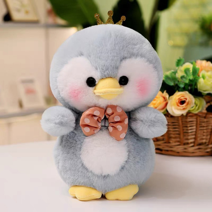 Bow Penguin Stuffed Toy 9Inch
