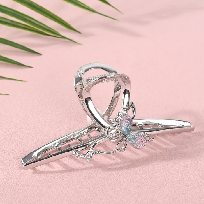 Butterfly Metal Claw Hair Clip