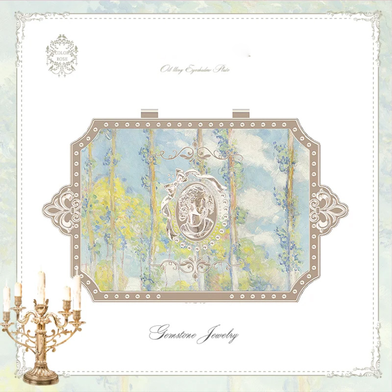 Springtime Oil Painting Nine-Color Makeup Palette - Image 4