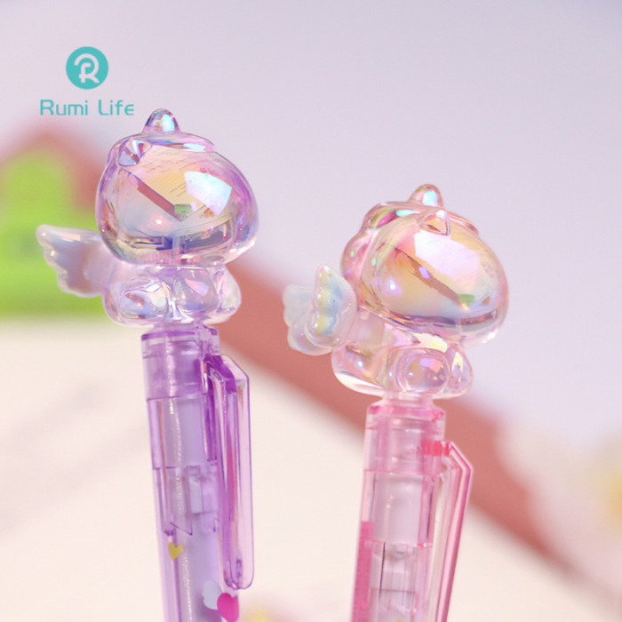 Crystal Angle Unicorn Press Gel Pen