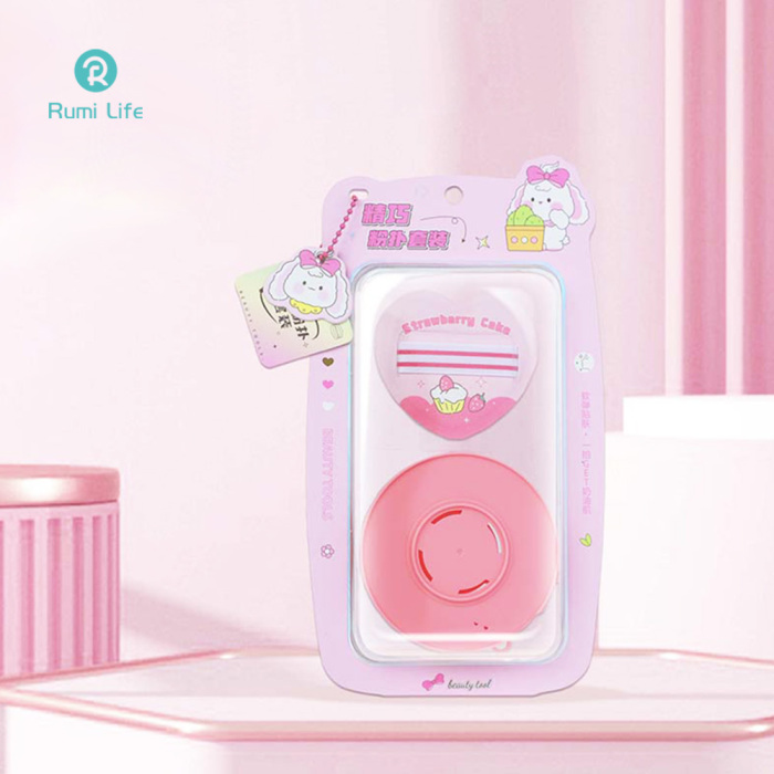 Heart Shape Powder Puff with Box Set