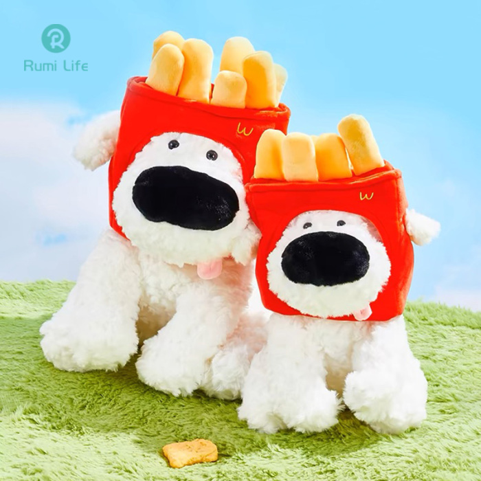 French Fries Dog Stuffed Toy 9.4Inch