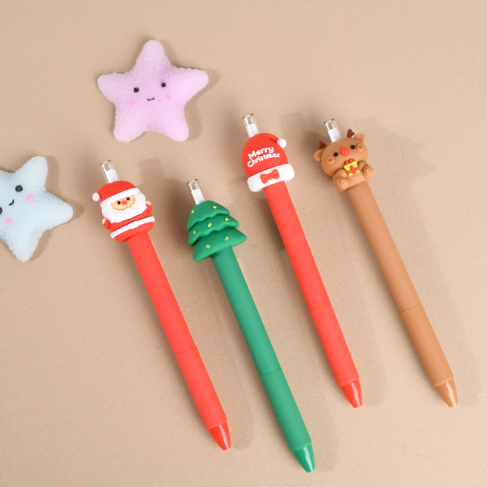 Christmas  Crtoon Press Pencil